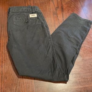 Vans pants boys size 14 black